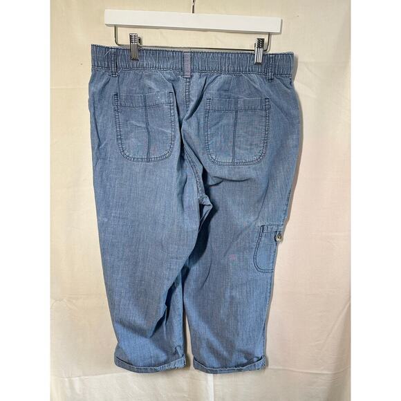 White Stag Elastic Waist Jogger Jeans - Size 12 - Picture 2 of 3